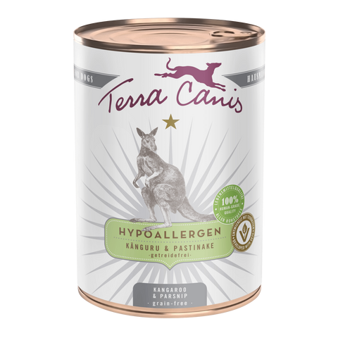 Hrana umeda caini Terra Canis 140042, Kangur, pastarnac, hipoalergenica, 400g image 0