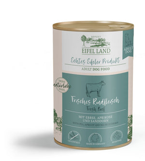 Hrana umeda caini EIFEL LAND C344, vita premium, 400g, 91% carne, 77% umiditate