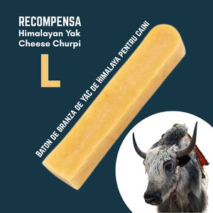Recompensa caini Petmex Churpi C1090, baton branza Yak, 0.094kg, 62.4% proteine, fara aditivi