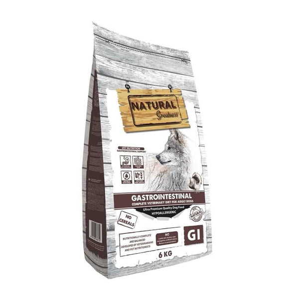 Hrana caini Natural Greatness Gastrointestinal, hipoalergenica, fara cereale, 6kg, 23% proteine image 0