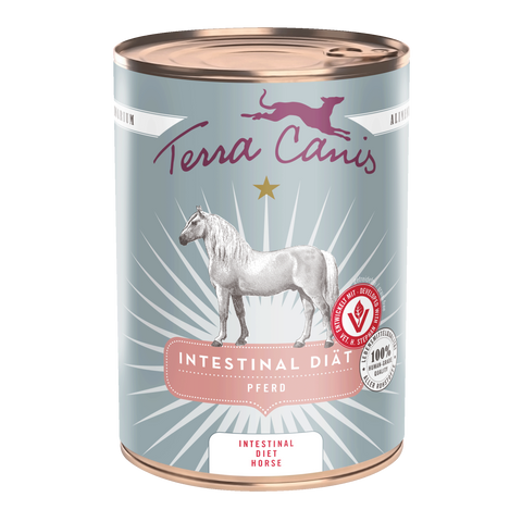 Hrana caini Terra Canis Intestinal Horse 54030, carne cal, digestie usoara, 400g image 0
