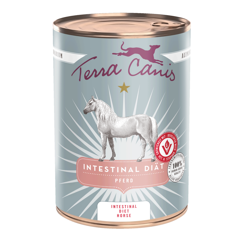 Hrana caini Terra Canis Intestinal Horse 54030, carne cal, digestie usoara, 400g image 0