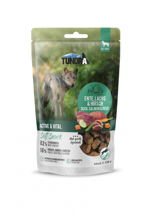 Recompense Caini TUNDRA Dog Snack Vital Duck 6314, 82.5% carne, Adult, Rata image 0