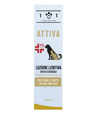 Lotiune Calmanta Caini Pisici LINEA 101 250ml, extract musetel, glicerina vegetala, formula blanda