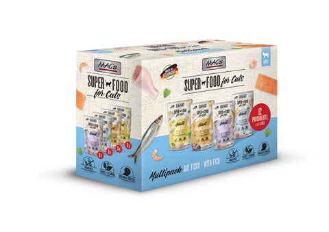 Hrana umeda pisici MAC's 91017, multipack, pui, rata, somon, hering, 12x100g image 0