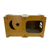 Casuta pisici BUNTZ 97109, MDF si carton, 60x30x35 cm, design modern, 3.8 kg