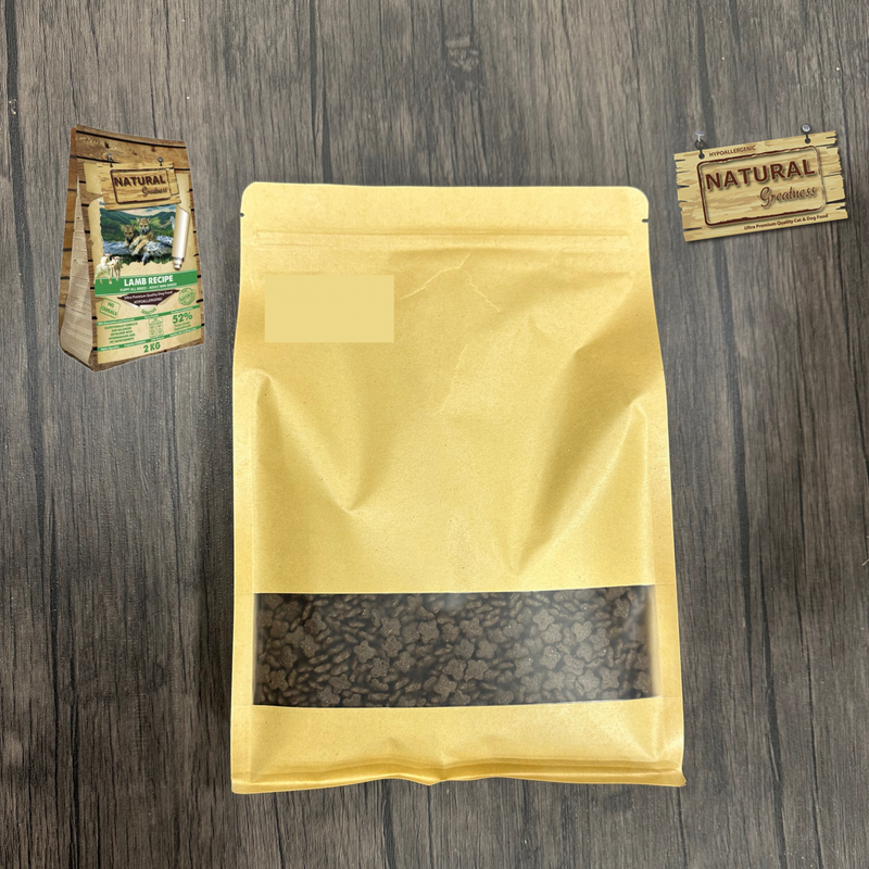 Hrana Uscata Caini Natural Greatness 90885, Miel, hipoalergenica, fara cereale, 1kg image 0