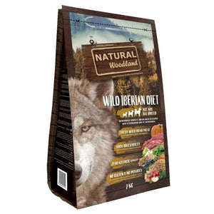 Hrana caini Natural Woodland dieta iberica, 2 kg