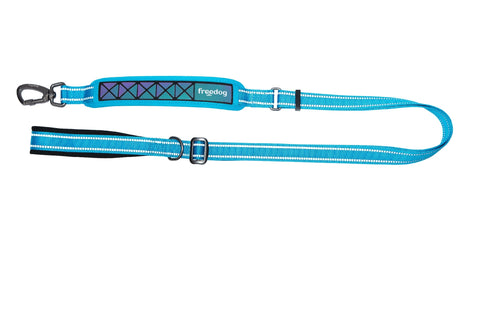 Lesa caini Freedog Boreal Blue Capri, 15 mm