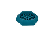 Freedog Bowl Fringe BLUE TEAL 21 x 18.5 x 4.5cm