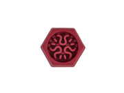 Freedog Bowl Fringe BORDEAUX 21 x 18.5 x 4.5cm