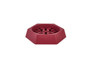Freedog Bowl Fringe BORDEAUX 21 x 18.5 x 4.5cm