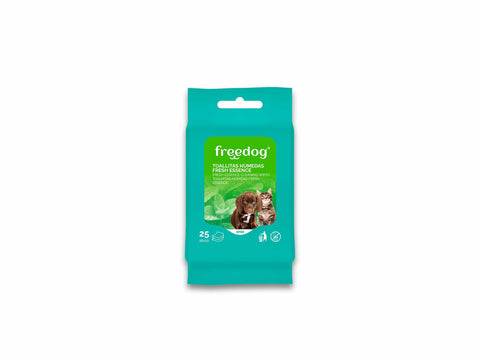 Servetele pisici Freedog Cleaning Aloe Vera 25pcs, 18x20 cm