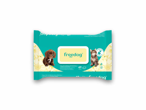 Servetele pisici Freedog Cleaning CHAMOMILE Large, 28x18 cm