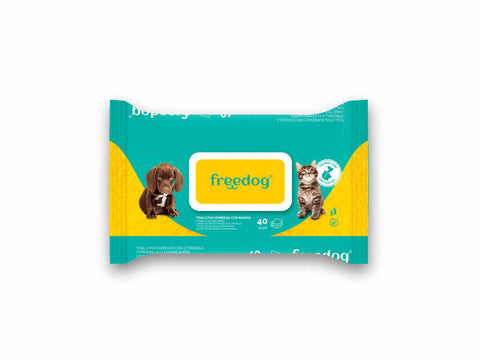 Servetele pisici Freedog Cleaning MANGO Large, 28x18 cm