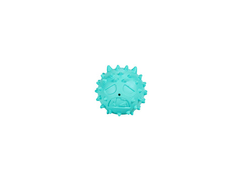 Jucarie caini Freedog Emoji TURQUOISE, 6,1 cm