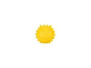 Freedog Emoji Snack Ball Rubber Toy YELLOW 6.1CM