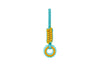 Freedog Kinzo Wheel Teether YELLOW AND TURQUOISE 30 x 8,3 x 4cm