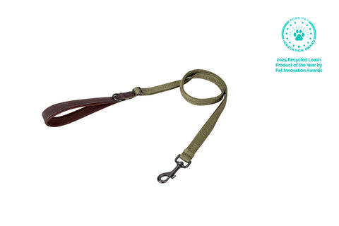 Lesa caini Freedog Linum Adjustable GREEN FOREST, 20 mm