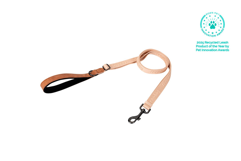 Freedog Linum Adjustable Leash SAND BEIGE L 25mm x 120 180cm
