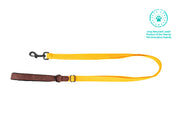 Freedog Linum Adjustable Leash YELLOW SUNRISE M 20mm x 120 180cm