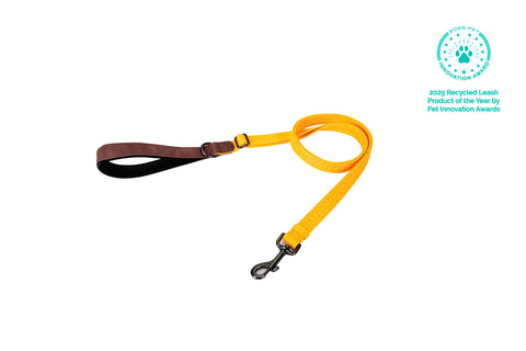 Lesa caini Freedog Linum Adjustable YELLOW SUNRISE, 15 mm