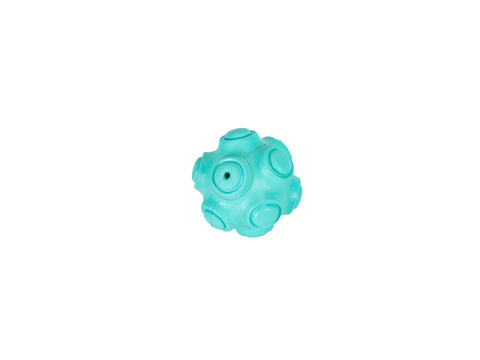 Jucarie caini Freedog Rivet Turquoise, 7,8 cm