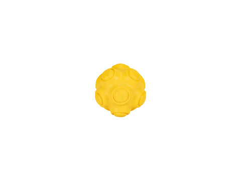 Jucarie caini Freedog Rivet Yellow, 7,8 cm