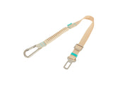 Freedog Saferide PRO Elastic Seat Belt Beige 25 mm x 55 68 cm - Centura de siguranta