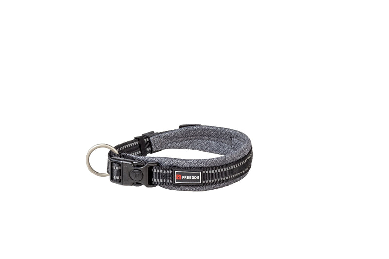 Freedog Shiva Collar GREY XS 10mm x 20 35cm - Zgarda