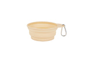Freedog Silicone Collapsible Bowl BEIGE 400ML
