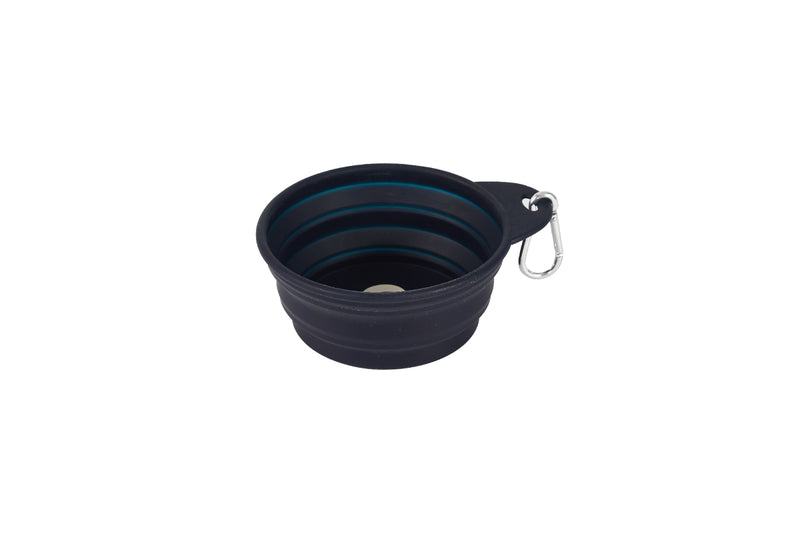 Freedog Silicone Collapsible Bowl DEEP BLUE 400ML