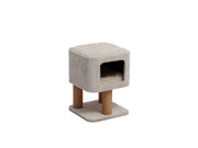 Freedog Sit  Scratch Cat Tree BEIGE 35 x 35 x 47cm