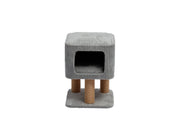 Freedog Sit  Scratch Cat Tree GREY 35 x 35 x 47cm