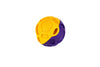 Freedog Zygo Ball YELLOW AND PURPLE 13cm