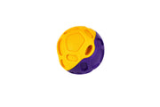 Freedog Zygo Ball YELLOW AND PURPLE 13cm