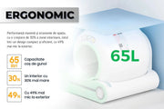 Litiera Automata Pentru Pisici Cu WiFi Si Aplicatie, Autocuratare, 65L, 9L Colectare, Sterilizare Ionica, Smart Cat Litter V1