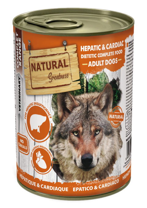 Natural Greatness Diet Dog Hepatic-Cardiac 400g - Natural Greatness Dog