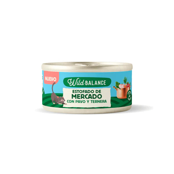 Wild Balance Cat Farmer s Stew Turkey and Beef 80g