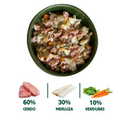 Wild Balance Dog Pork and White Fish 400g - BARF Philosophy (Porc si Peste Alb)