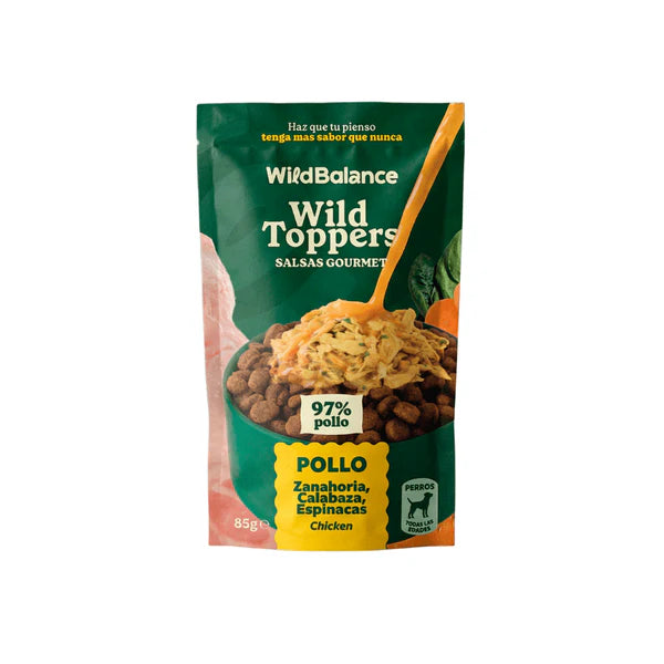 Wild Balance Dog Toppers Chicken and Vegetables 85g - Salsas Gourmet (Pui si Legume)