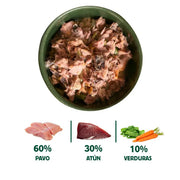 Wild Balance Dog Tuna and Turkey 400g - BARF Philosophy (Ton si Curcan)