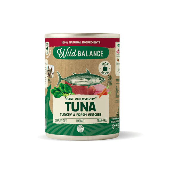 Wild Balance Dog Tuna and Turkey 400g - BARF Philosophy (Ton si Curcan)