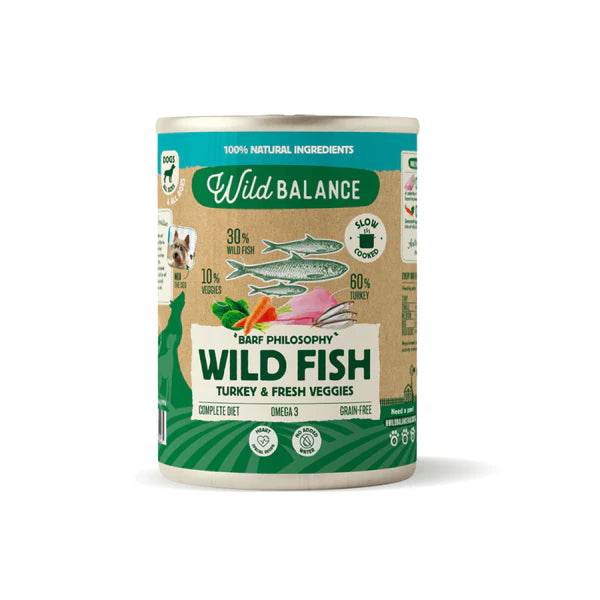 Wild Balance Dog Wild Fish and Turkey 400G - BARF Philosophy (Peste si Curcan)