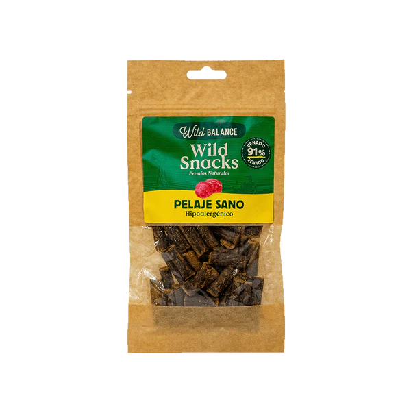 Wild Balance Dog Wild Snack Blana Sanatoasa cu Cerb 75g- Recompense Naturale Hipoalergenice