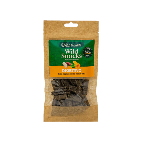 Snackuri caini Wild Balance Dog Digestive Duck Rata, 75 g