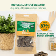 Wild Balance Dog Wild Snacks Digestive Duck 75g ,   Recompense pentru Caini cu Rata