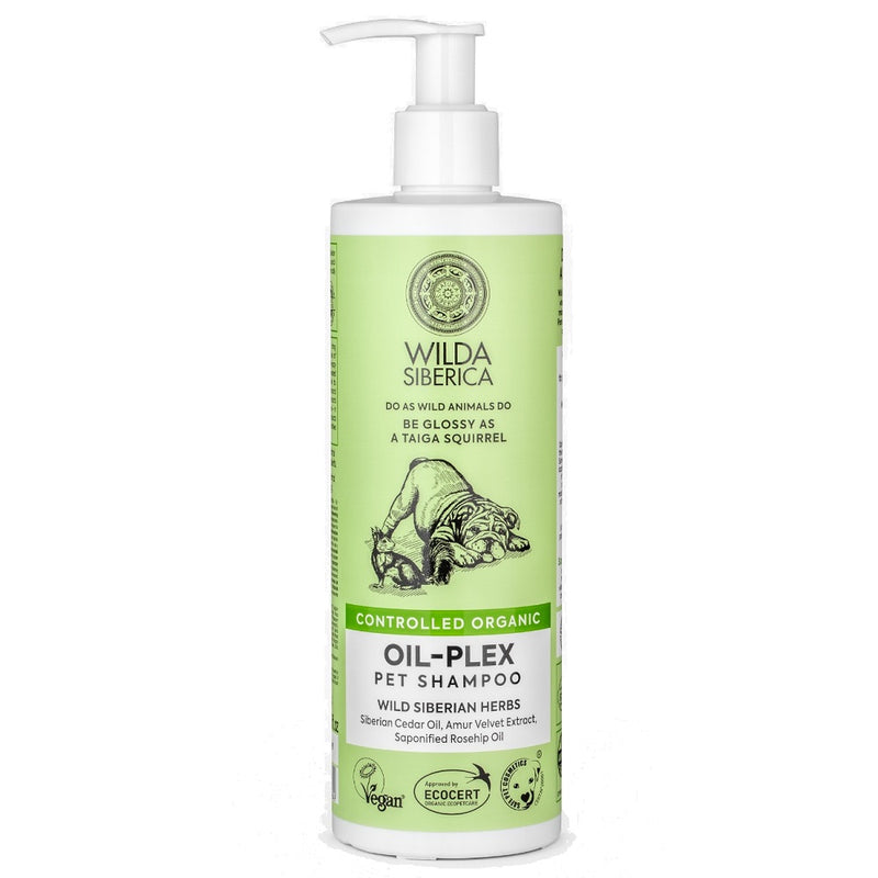 Wilda Siberica Oil-Plex 400 ml ,   sampon cu complex de uleiuri pentru caini E i pisici
